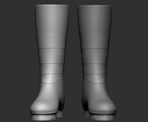 RUBBER WORK BOOTS