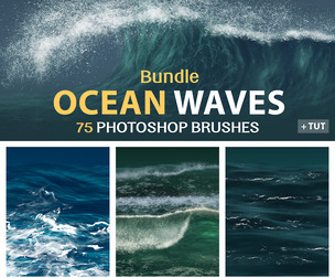 Ocean Waves Brushes Bundle