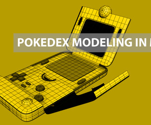 Concept to 3D: Pokedex Modeling with Autodesk Maya