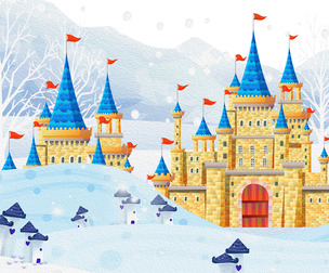Childrens background paper, PSD template, JPG