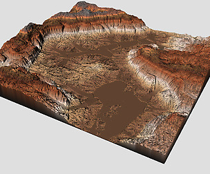 Detailed Canyon Model