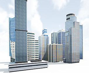 Skyscrapers Building Pack