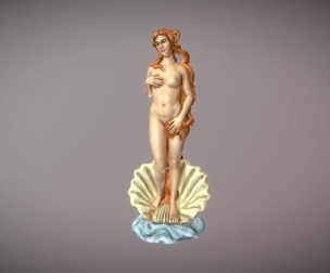 The Birth of Venus statue for 3D print