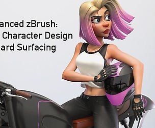 Advanced ZBrush: Female Design & Hard Surface Pack
