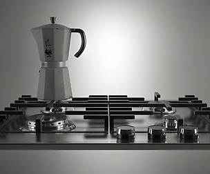 Gas Stove and Coffee Maker
