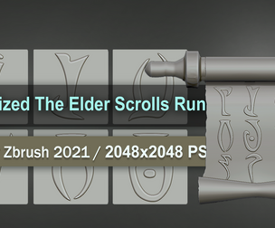 Stylized The Elder Scrolls Runes