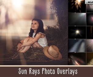 Sun Rays Photo Overlays