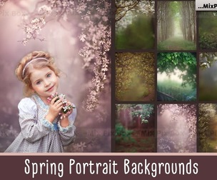 Spring Portrait Backgrounds