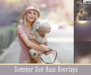 Summer Sun Haze Photo Overlays