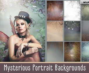 Mysterious Portrait Backgrounds