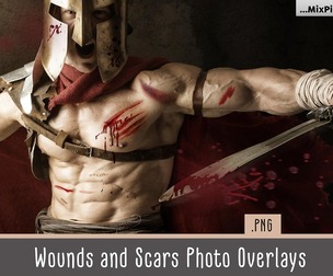 Wounds and Scars Overlays