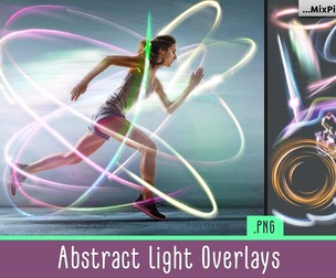 Abstract Light Overlays