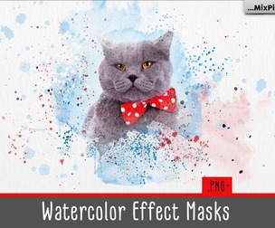 Watercolor Effect Masks