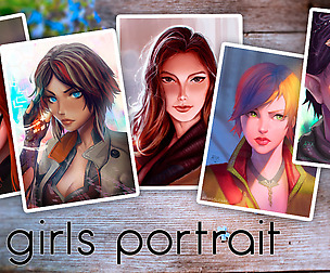 Making Of: 5 girls portrait