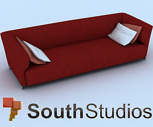 LowPoly Couch A02