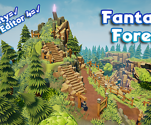 Hand-Painted Fantasy Forest Pack