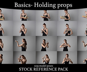 Basics Holding Props - Stock Model Reference Pack