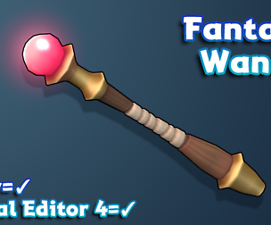 Hand-Painted Fantasy Wands