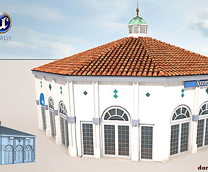Building by the sea
