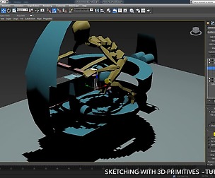 Sketching with 3D Primitives