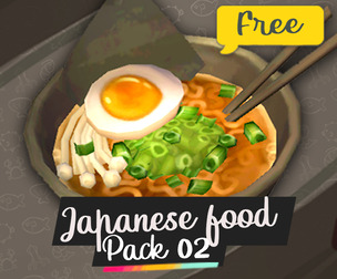 Japanese Food Pack 02 FREE