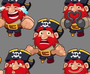 Pirate Stickers