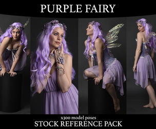 Purple Fairy - Model Reference Pack