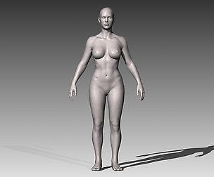 Realistic White Female