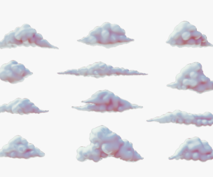 Clouds Pack - 12 in 1