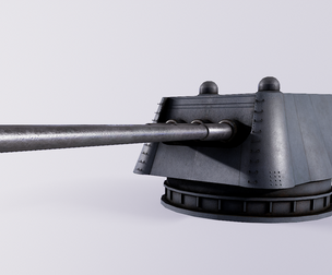 180-mm artillery mount MK-3-180 mod. 1938