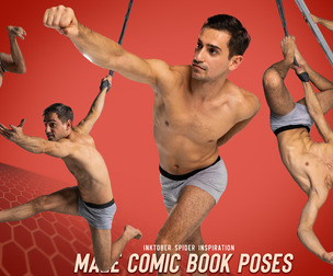 1100 Male Comic Book Poses