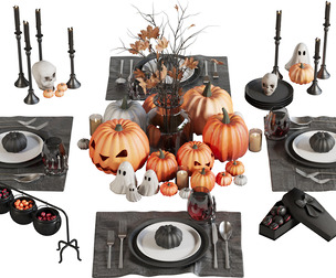 Tableware Halloween Set