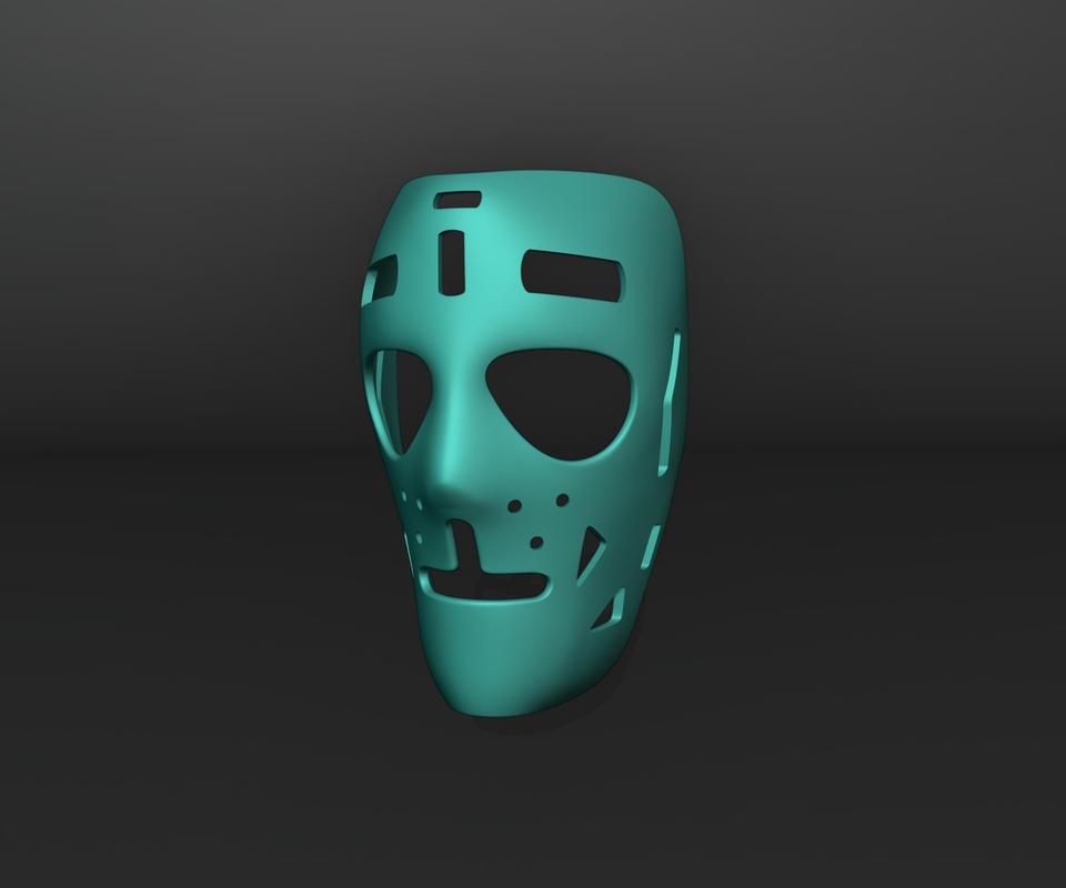 Terry Sawchuk Mask Hockey