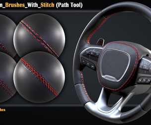 Dynamic Seam_Brushes_With_Stitch (Path Tool)