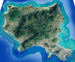 Ko Samui island full 3d model terrain