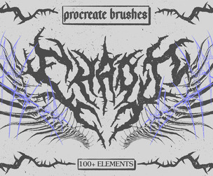 Chaos Procreate Brushes