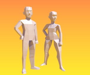 lowpoly basemesh