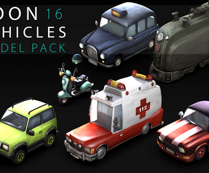 TOON vehicles PACK