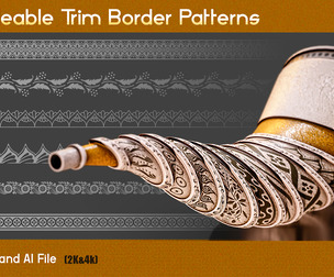 How to use Trim Alpha brush patterns