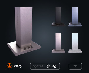 Kitchen Hood V2 – Kitchen Appliance – Game Ready
