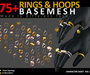 75+ RINGS AND HOOPS BASEMESH VOL 15
