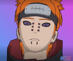Pain (Naruto Shippuden) - Rigged