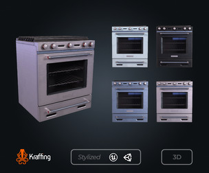 Stove V2 – Kitchen Appliance – Game Ready