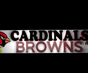 Cardinals Vs Browns banner
