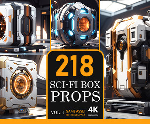 Sci-Fi Box Props