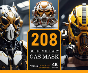 Sci-Fi Military Gas Mask