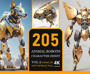 Animal Robot Character Sheet