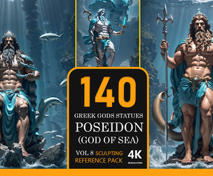 (Poseidon)-(God Of Sea)