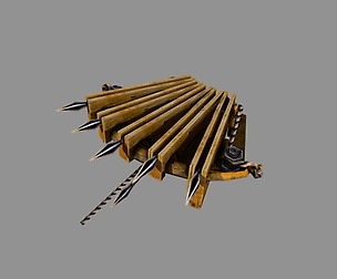Arrow Shooting Trap with Triggers