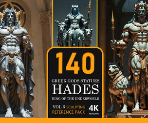 (Hades)-(king of the underworld)